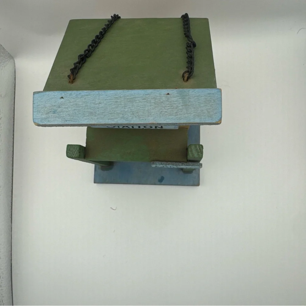 Wooden Gas Station Birdhouse